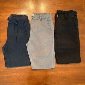 Izod Boy’s Pants Navy, Gray, and Black size youth Large
